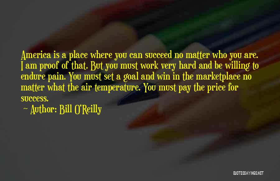 Willing To Work Hard Quotes By Bill O'Reilly