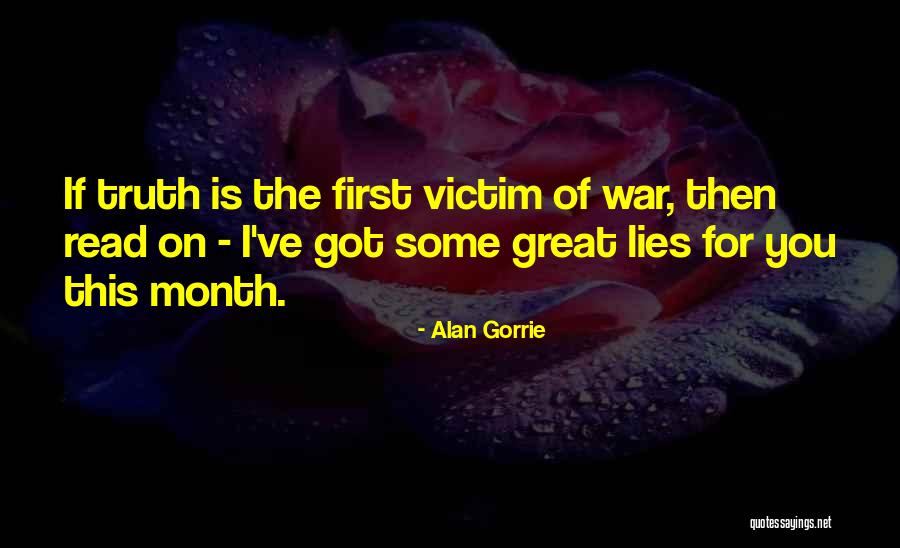 Willing Victim Quotes By Alan Gorrie Willing Victim Quotes By Alan Gorrie