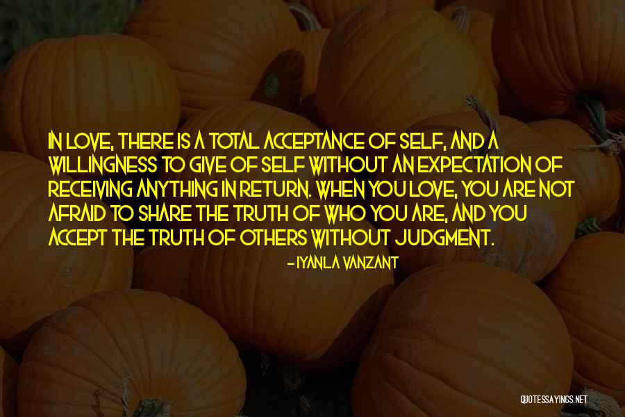 Willingness Love Quotes By Iyanla Vanzant