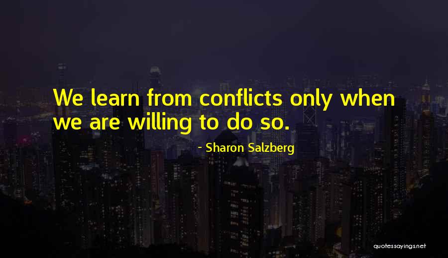 Willingness Love Quotes By Sharon Salzberg
