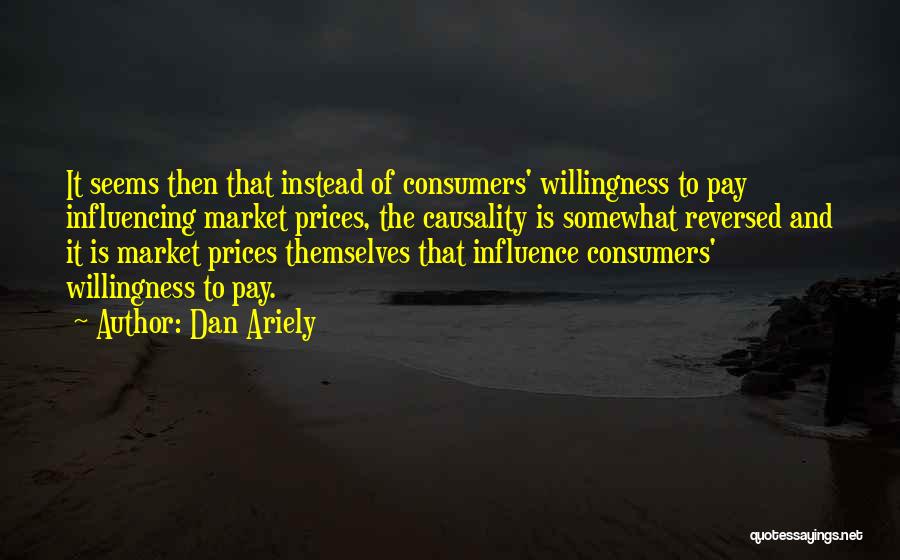 Willingness Quotes By Dan Ariely