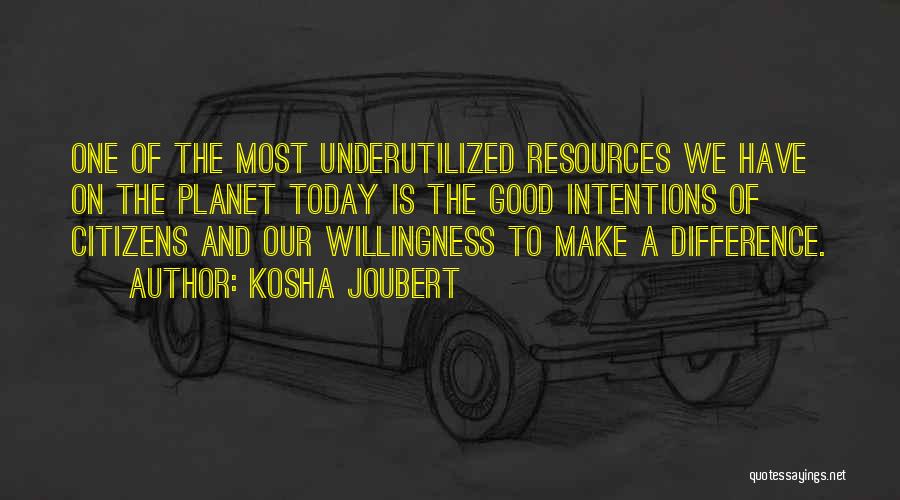 Willingness Quotes By Kosha Joubert