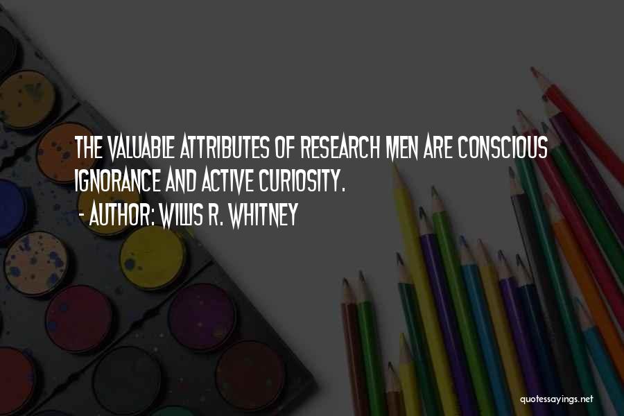 Willis R. Whitney Quotes 496344