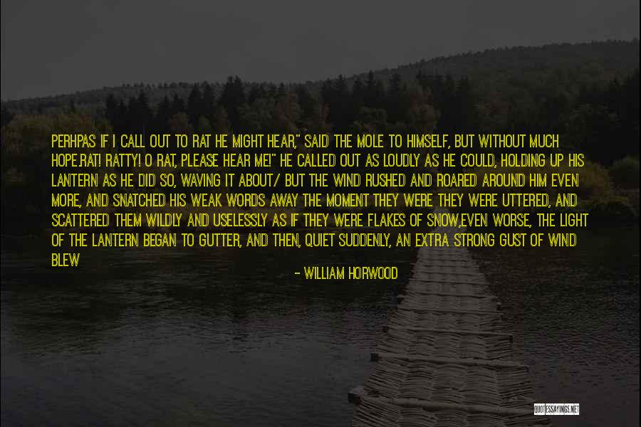 Willows Quotes By William Horwood