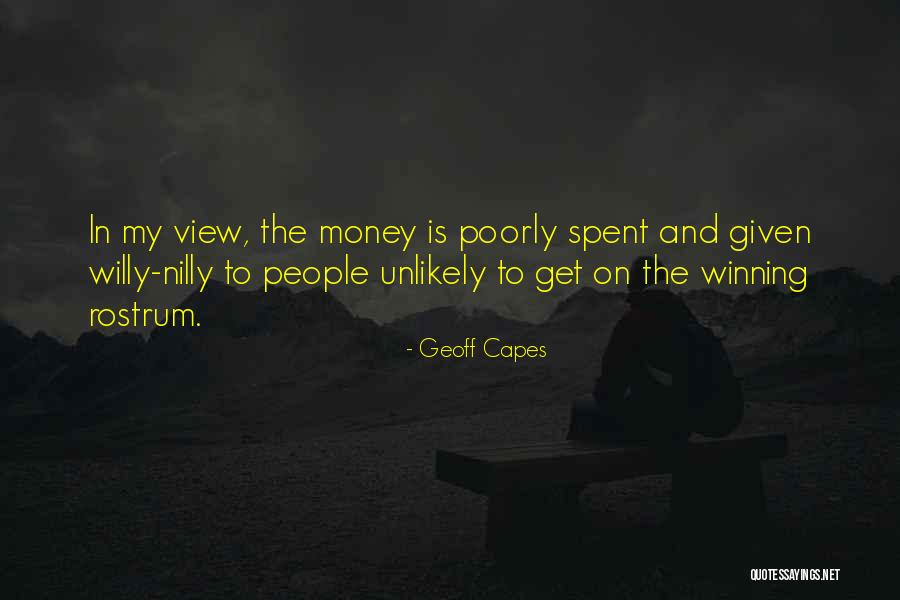 Willy Nilly Quotes By Geoff Capes Willy Nilly Quotes By Geoff Capes