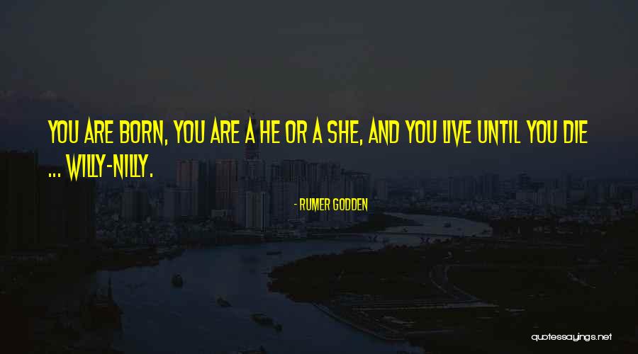 Willy Nilly Quotes By Rumer Godden Willy Nilly Quotes By Rumer Godden