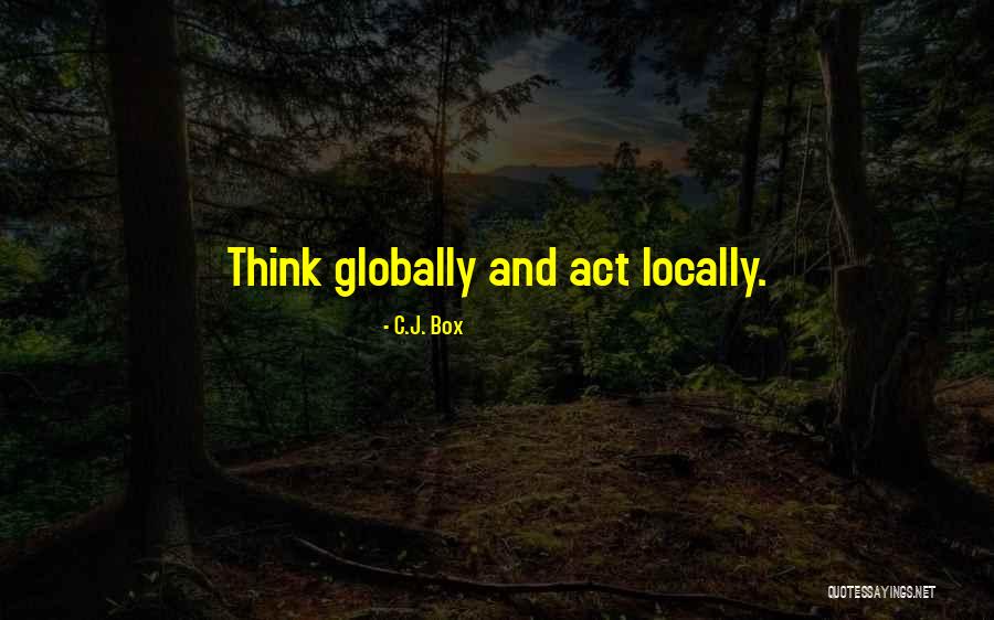 Wilmuth Lindenthal Quotes By C.J. Box Wilmuth Lindenthal Quotes By C.J. Box