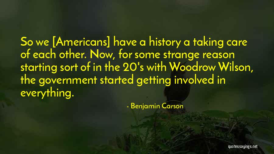 Wilson Woodrow Quotes By Benjamin Carson Wilson Woodrow Quotes By Benjamin Carson