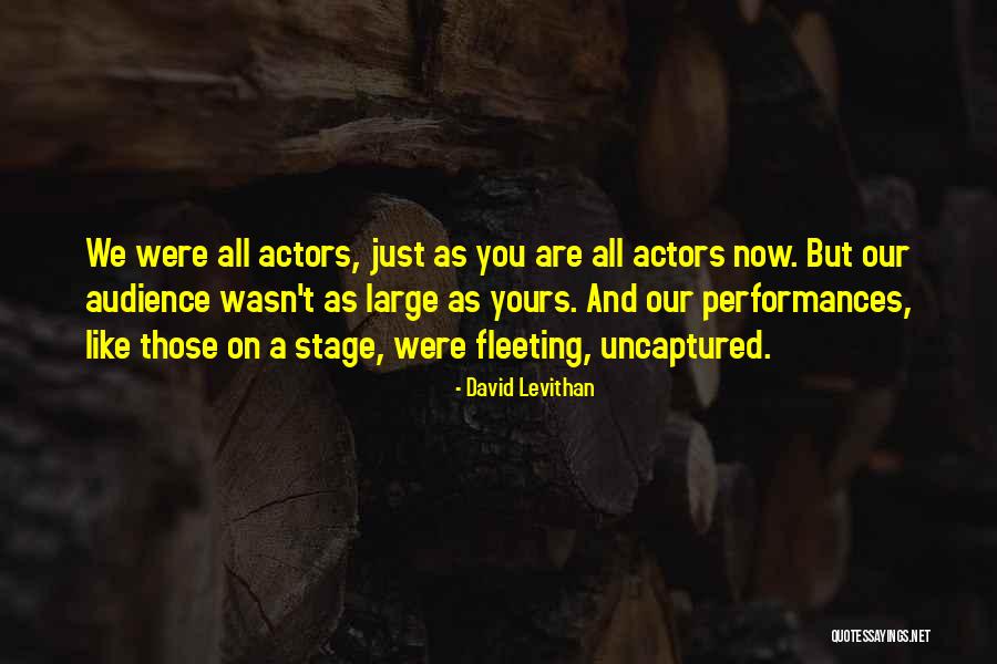 Wimbish Nursery Quotes By David Levithan