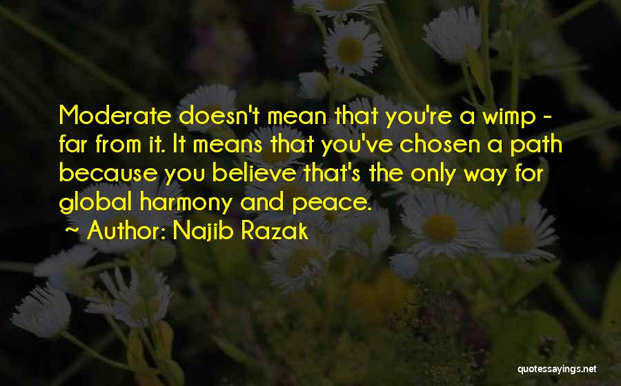 Wimp Quotes By Najib Razak