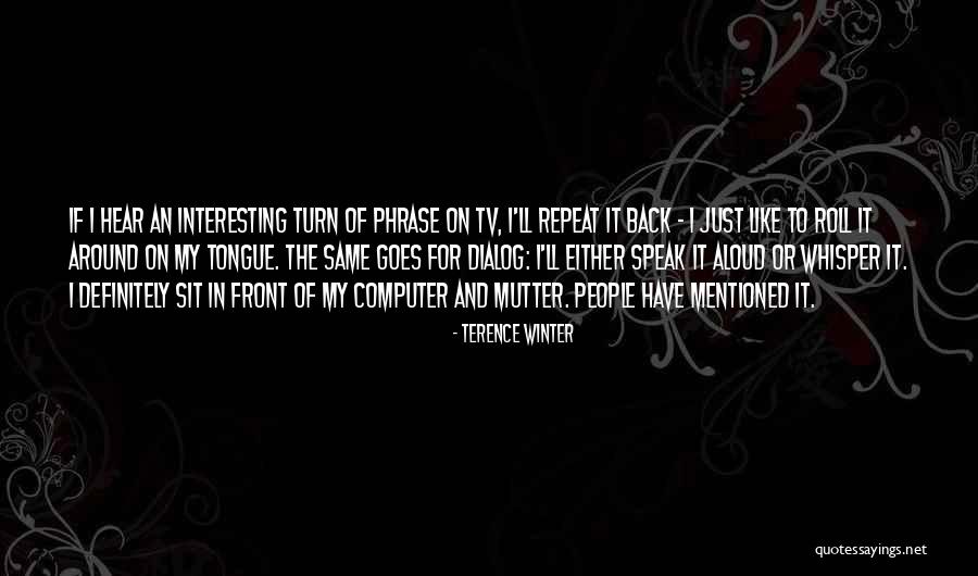 Wimpiest Car Quotes By Terence Winter Wimpiest Car Quotes By Terence Winter