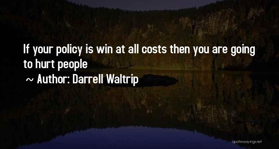Win At All Costs Quotes By Darrell Waltrip