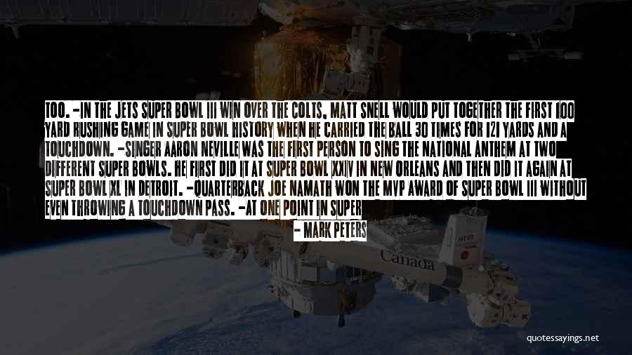 Win Back Quotes By Mark Peters Win Back Quotes By Mark Peters