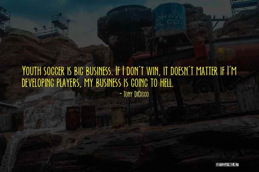 Win Big Quotes By Tony DiCicco Win Big Quotes By Tony DiCicco