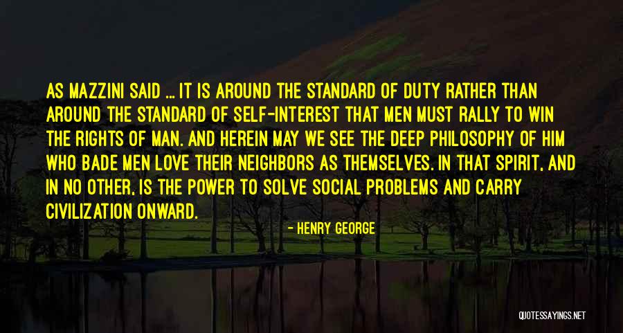 Win Love Quotes By Henry George