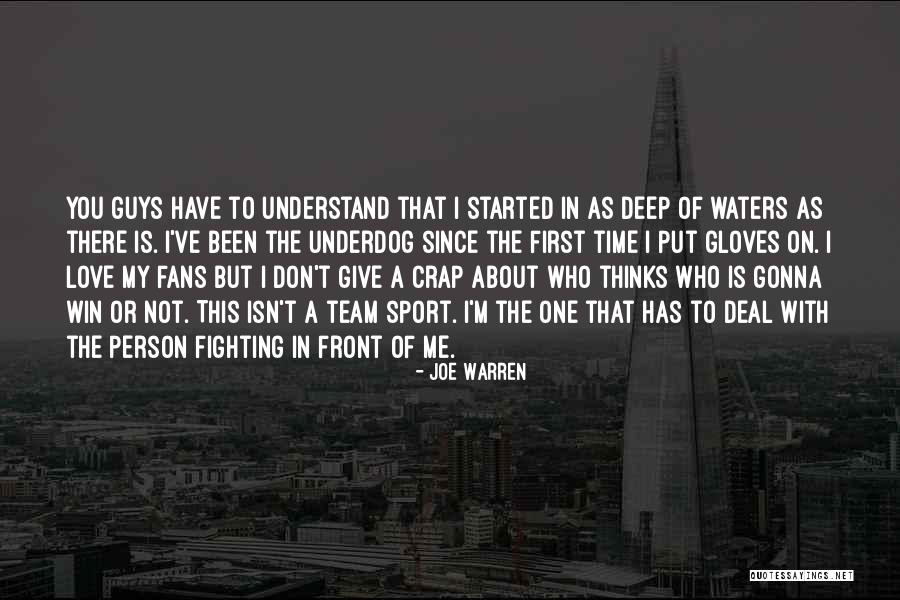 Win Sport Quotes By Joe Warren