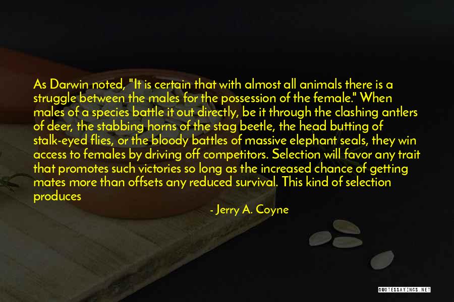 Win The Battle Quotes By Jerry A. Coyne Win The Battle Quotes By Jerry A. Coyne