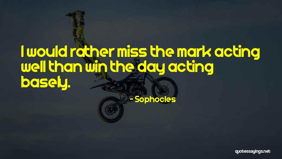 Win The Day Quotes By Sophocles Win The Day Quotes By Sophocles