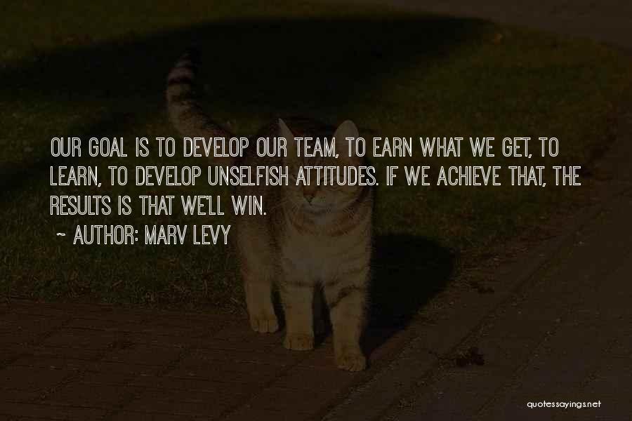 Win Win Attitude Quotes By Marv Levy
