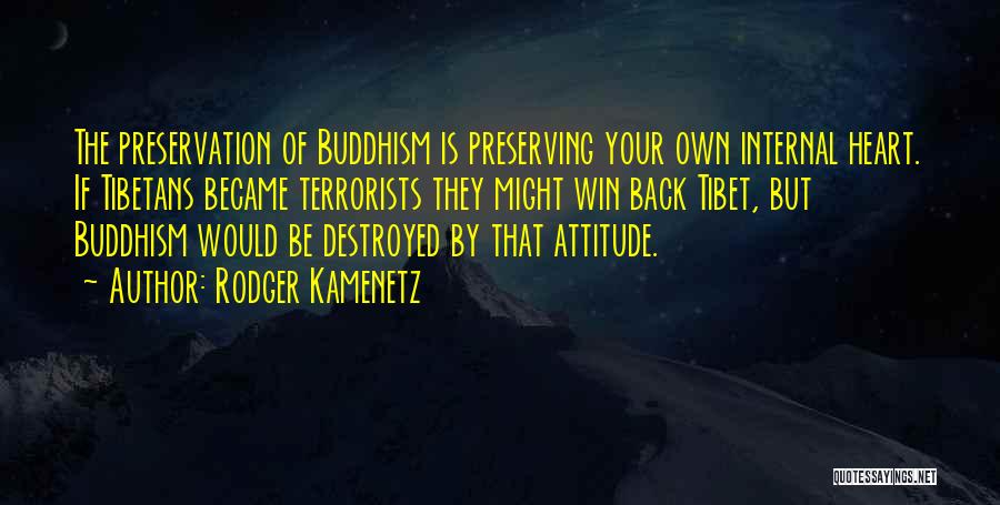 Win Win Attitude Quotes By Rodger Kamenetz