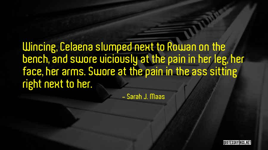 Wincing In Pain Quotes By Sarah J. Maas Wincing In Pain Quotes By Sarah J. Maas