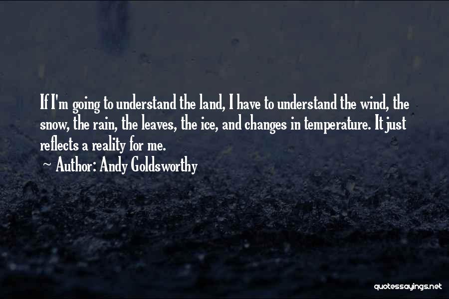 Wind And Rain Quotes By Andy Goldsworthy