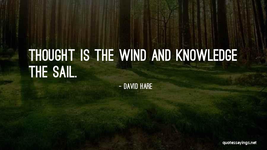 Wind And Sail Quotes By David Hare Wind And Sail Quotes By David Hare