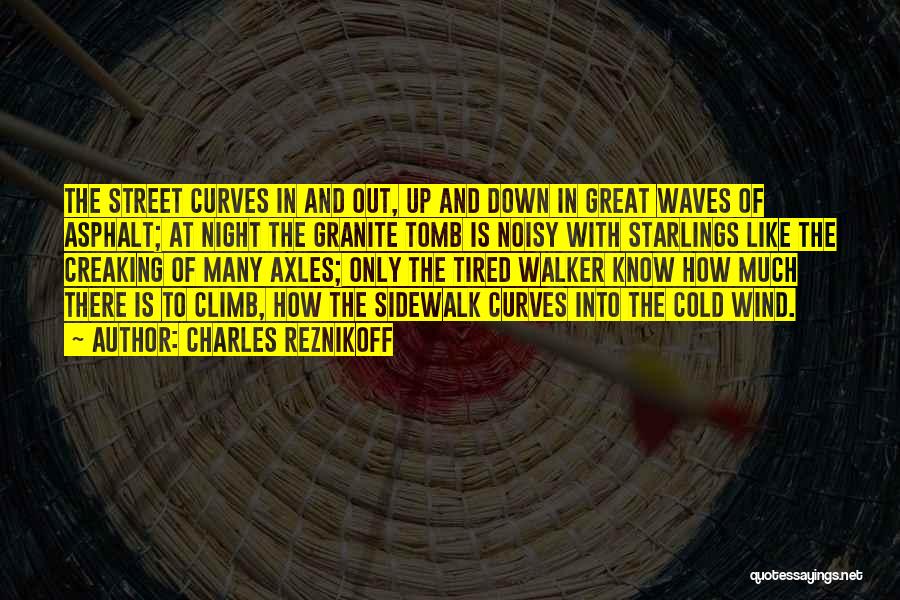 Wind And Waves Quotes By Charles Reznikoff
