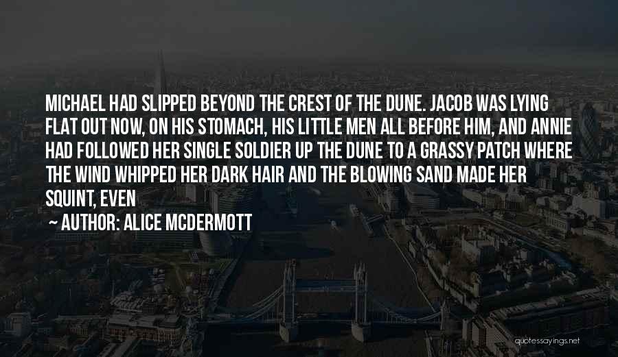 Wind Blowing Your Hair Quotes By Alice McDermott