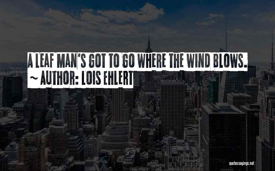 Wind Blows Quotes By Lois Ehlert