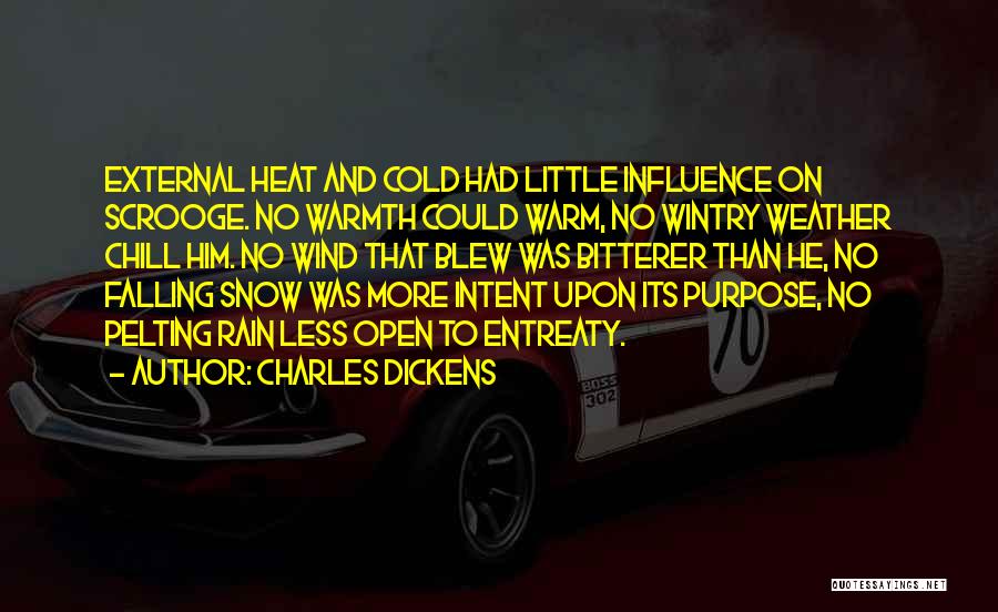 Wind Chill Quotes By Charles Dickens