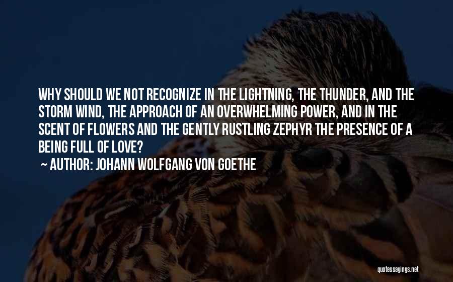 Wind Flower Quotes By Johann Wolfgang Von Goethe