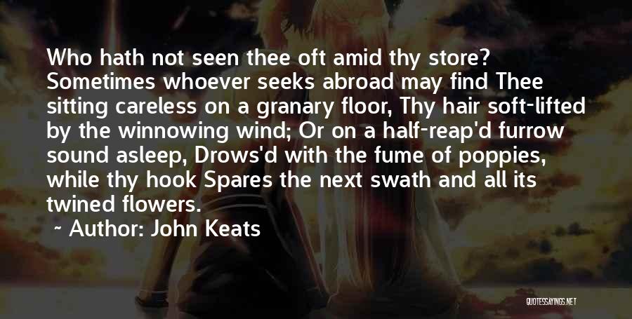 Wind Flower Quotes By John Keats