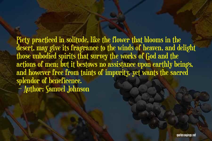 Wind Flower Quotes By Samuel Johnson