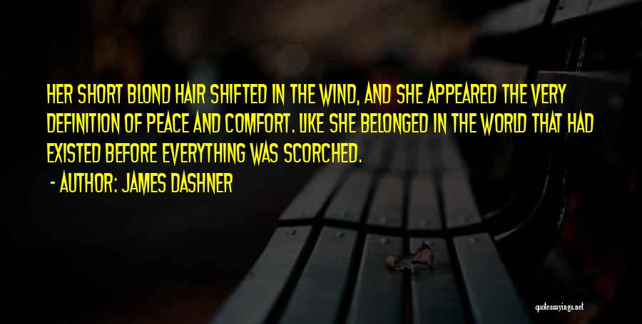 Wind Hair Quotes By James Dashner