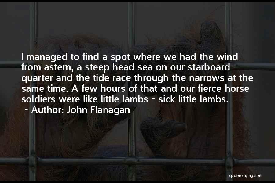 Wind Horse Quotes By John Flanagan