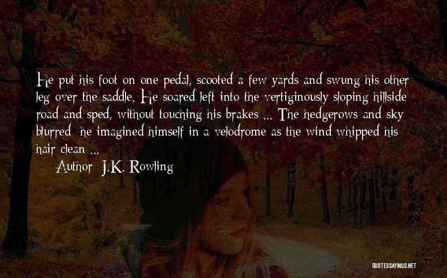 Wind In His Hair Quotes By J.K. Rowling