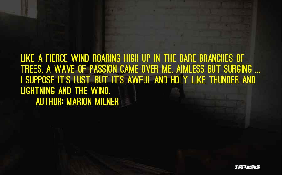 Wind Me Up Quotes By Marion Milner