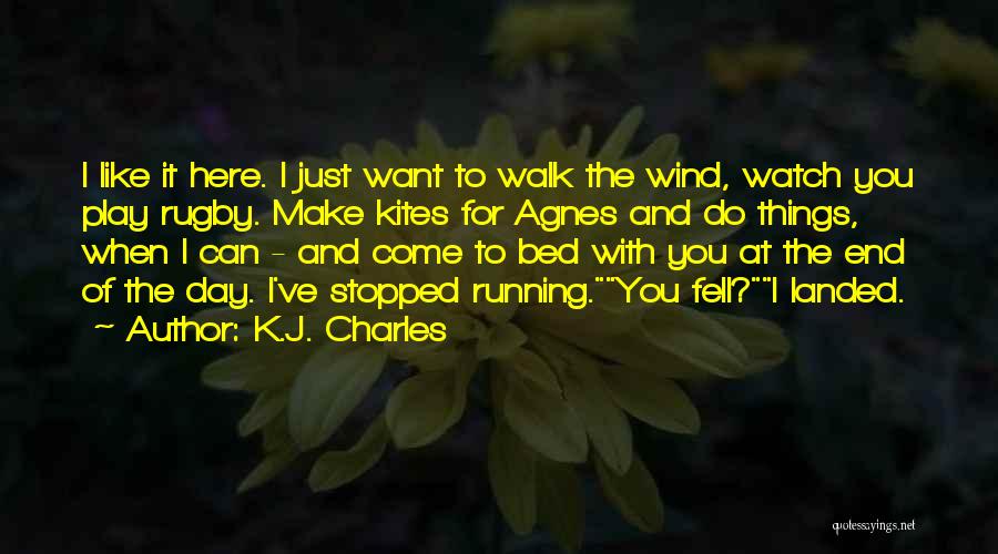 Wind Running Quotes By K.J. Charles