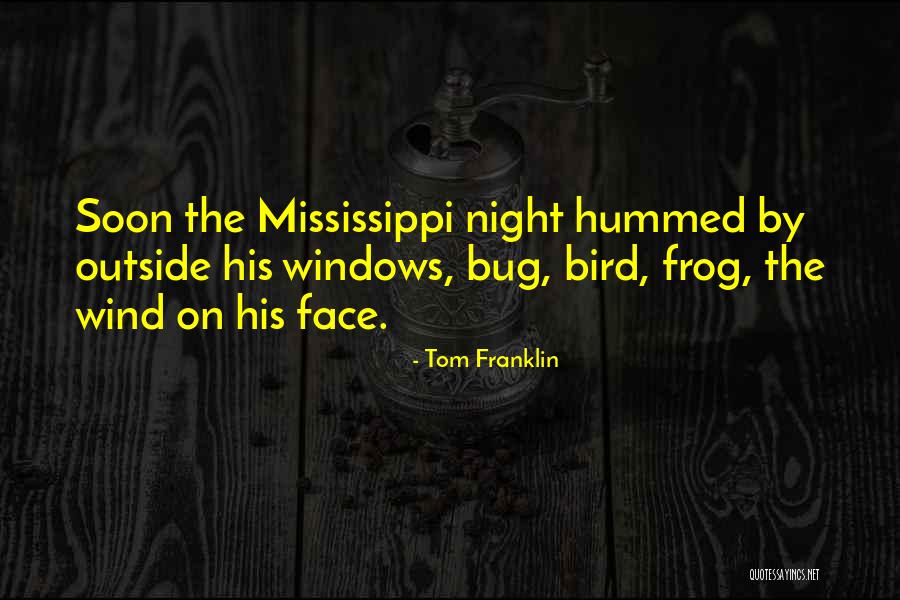 Wind The Frog Quotes By Tom Franklin Wind The Frog Quotes By Tom Franklin