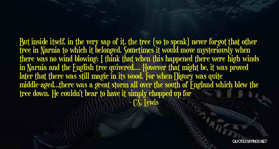 Wind Tree Quotes By C.S. Lewis Wind Tree Quotes By C.S. Lewis