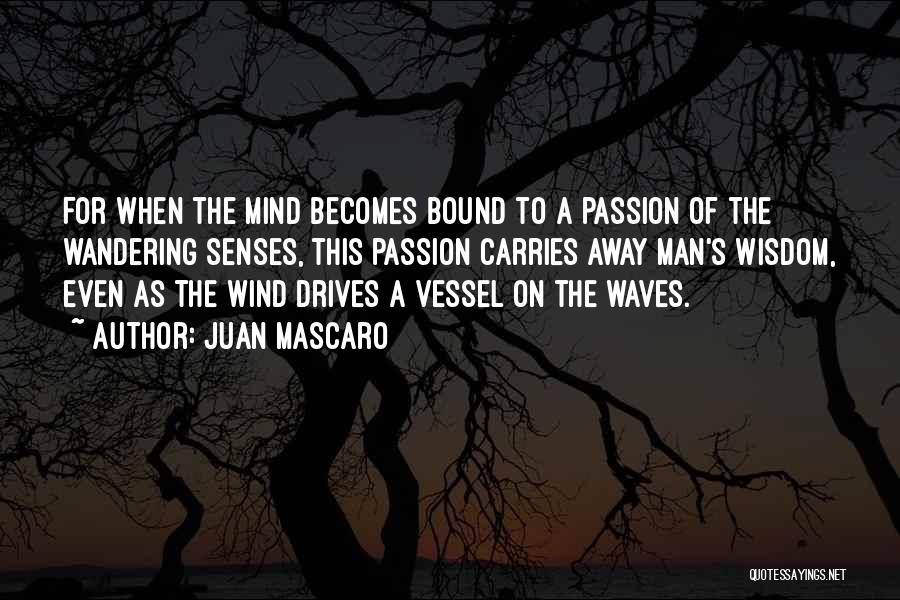 Wind Waves Quotes By Juan Mascaro