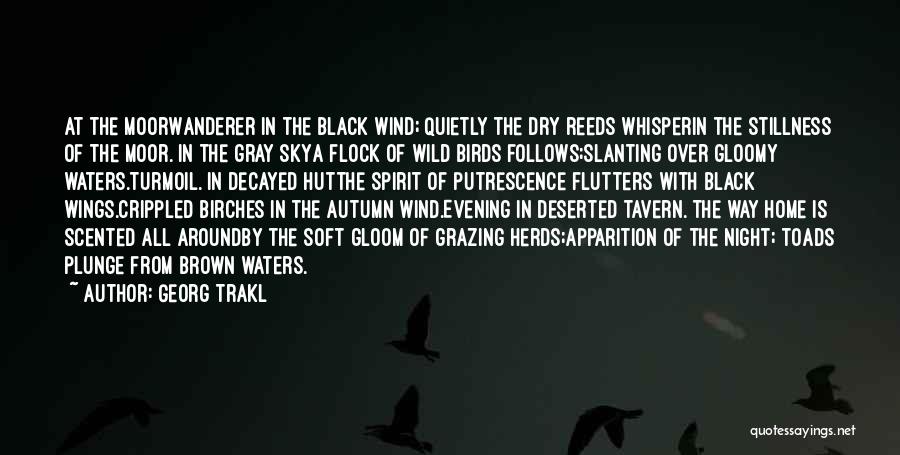 Wind Whisper Quotes By Georg Trakl