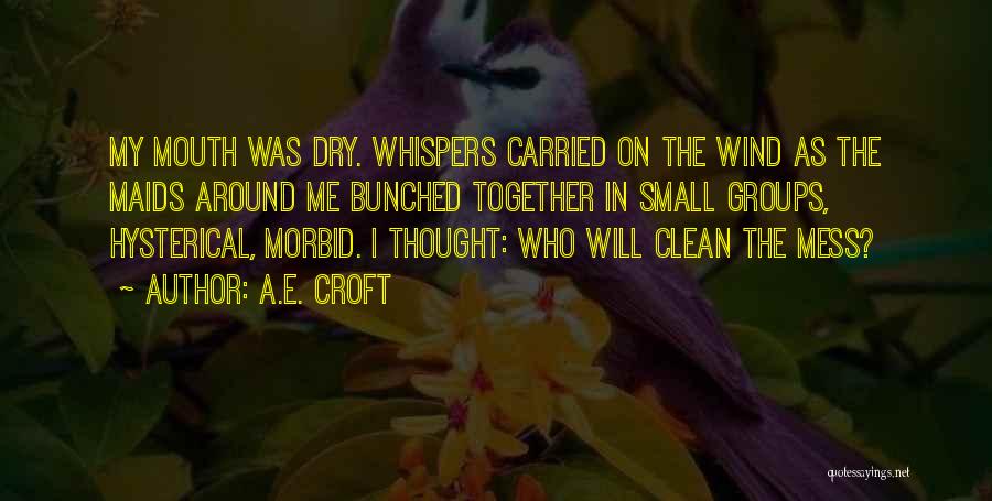 Wind Whispers Quotes By A.E. Croft