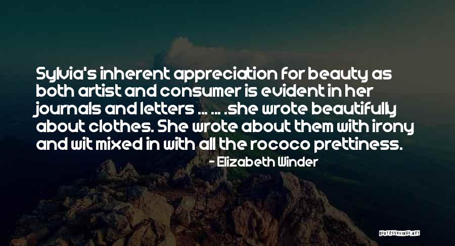 Winder Quotes By Elizabeth Winder