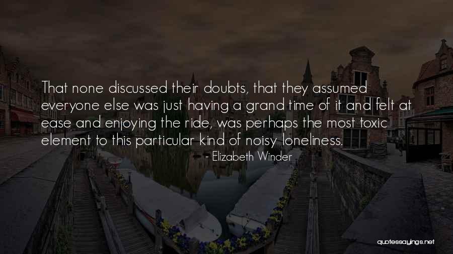 Winder Quotes By Elizabeth Winder