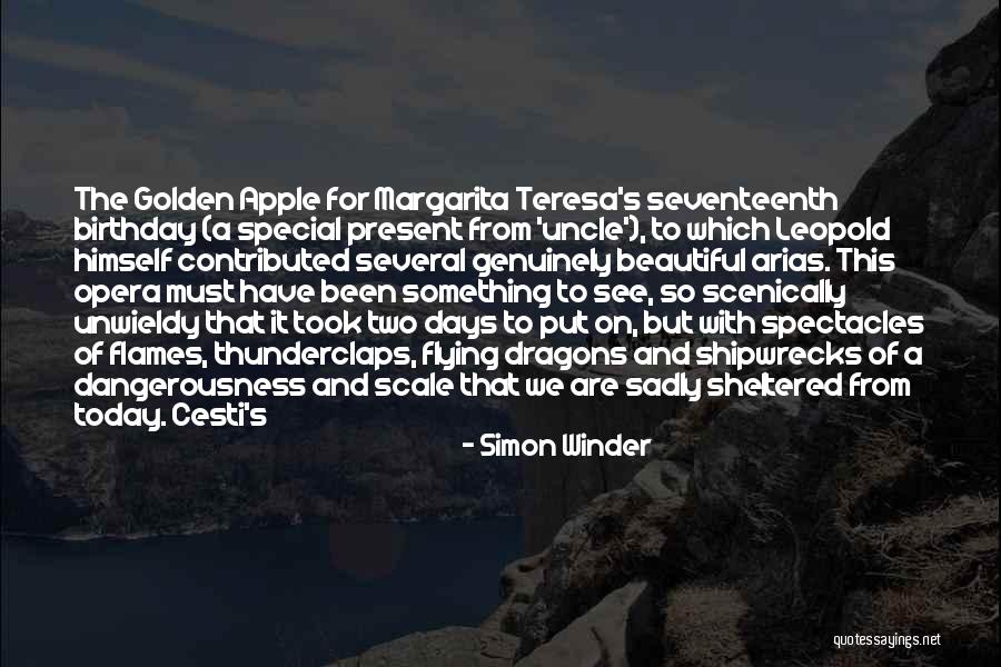 Winder Quotes By Simon Winder