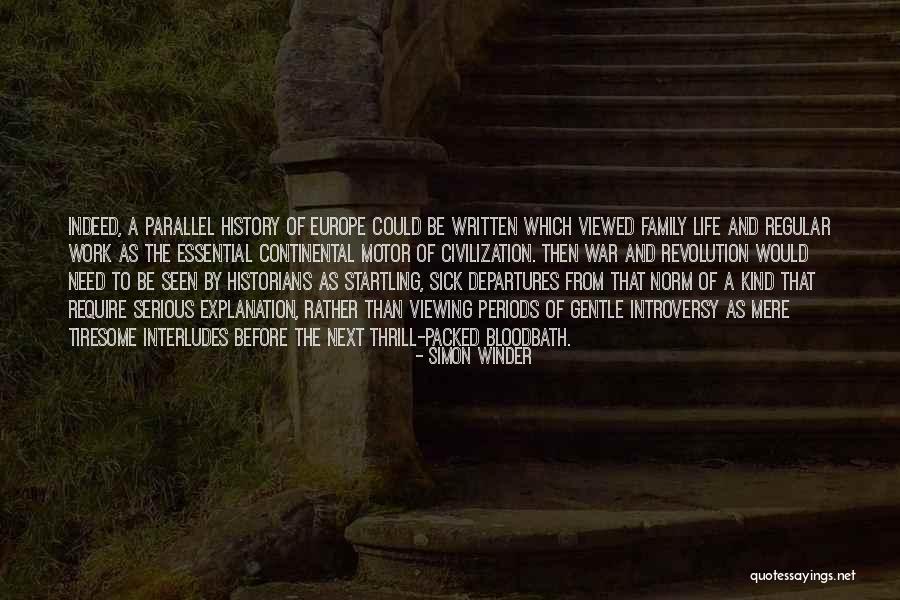 Winder Quotes By Simon Winder
