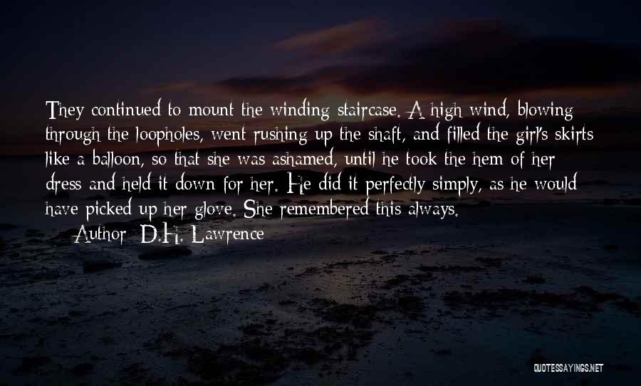 Winding Down Quotes By D.H. Lawrence