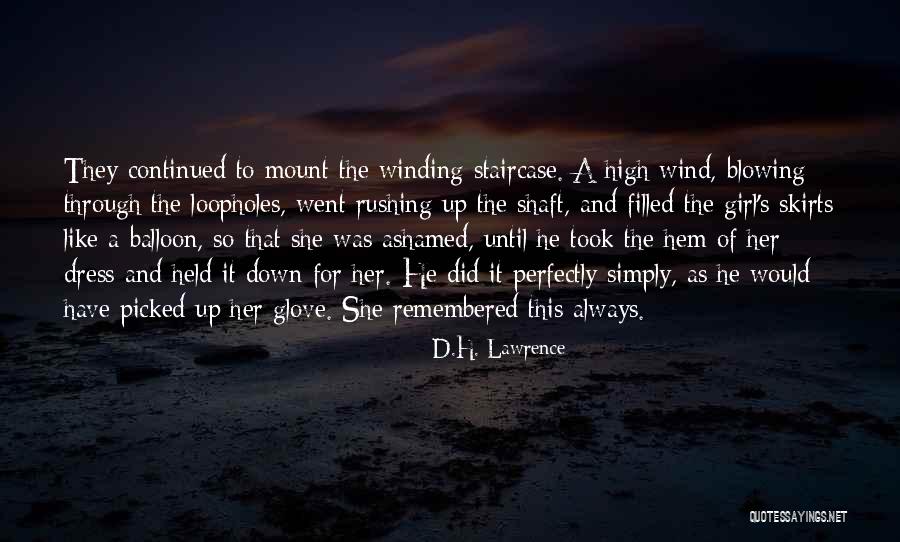 Winding Down Quotes By D.H. Lawrence